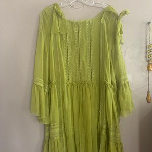 Alberta Ferretti Silk Mini Dress